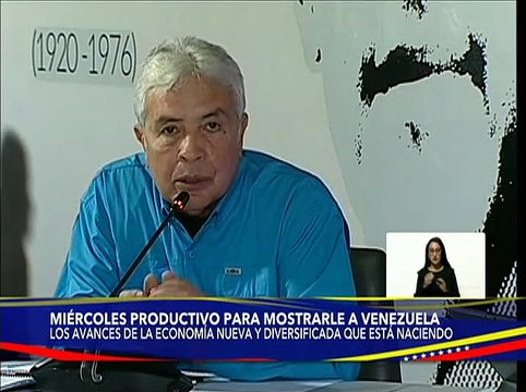 Min. Castro Soteldo : El avance de producción es de 11.145.000 toneladas de vegetal y animal