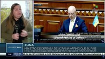 Ucrania: Un polígono de pruebas de Occidente, según ministro de defensa