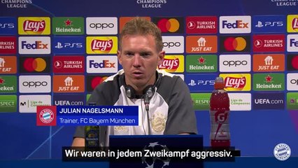 Nagelsmann erfreut über "perfektes Spiel"