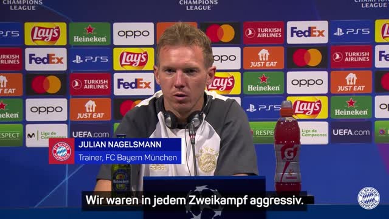 Nagelsmann erfreut über 'perfektes Spiel'