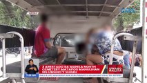 3 arestado sa Manila North Cemetery matapos mahulihan ng umano'y shabu | UB
