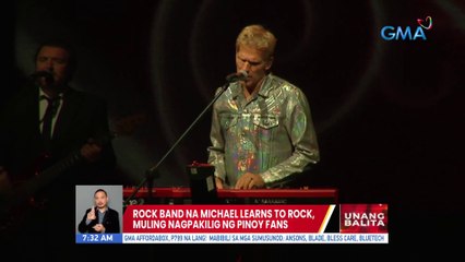 Rock band na Michael Learns To Rock, muling nagpakilig ng Pinoy fans | UB