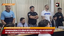 Condenaron a 6 años de prisión a los acusados de un violento robo a un Pago Fácil
