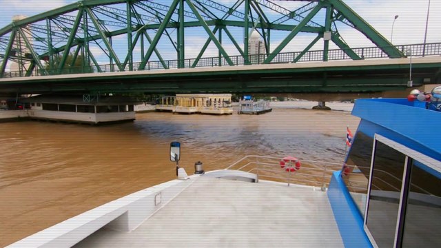 Chao Phraya River Tourist Boat Amazing Thailand