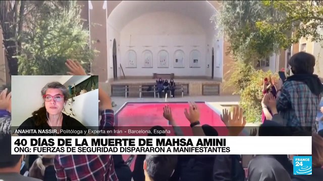 Anahita Nassir: En las manifestaciones se juntaron la muerte de Aminí, la corrupción y represión