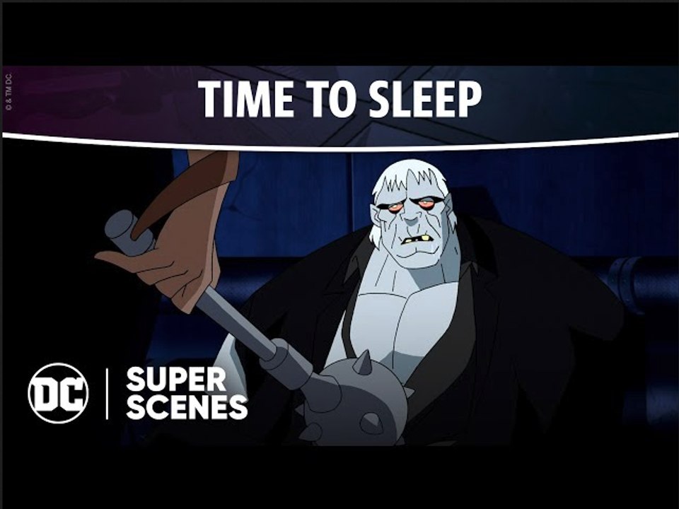 Justice League: Unlimited | 'Time to Sleep' Super Scenes |DC