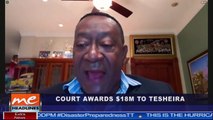 ATTORNEY WEIGHS IN ON TESHERIA 18 MILLION