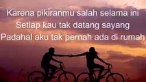 Rizky Febian - SALAH -- cover lyrics