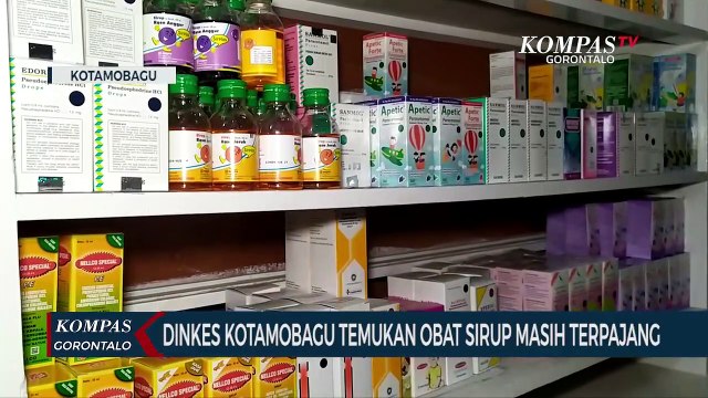 Dinkes Kotamobagu Temukan Obat Sirup Masih Terpajang