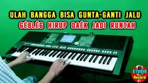 RUNTAH - Doel Sumbang - KARAOKE Nada Wanita, HD