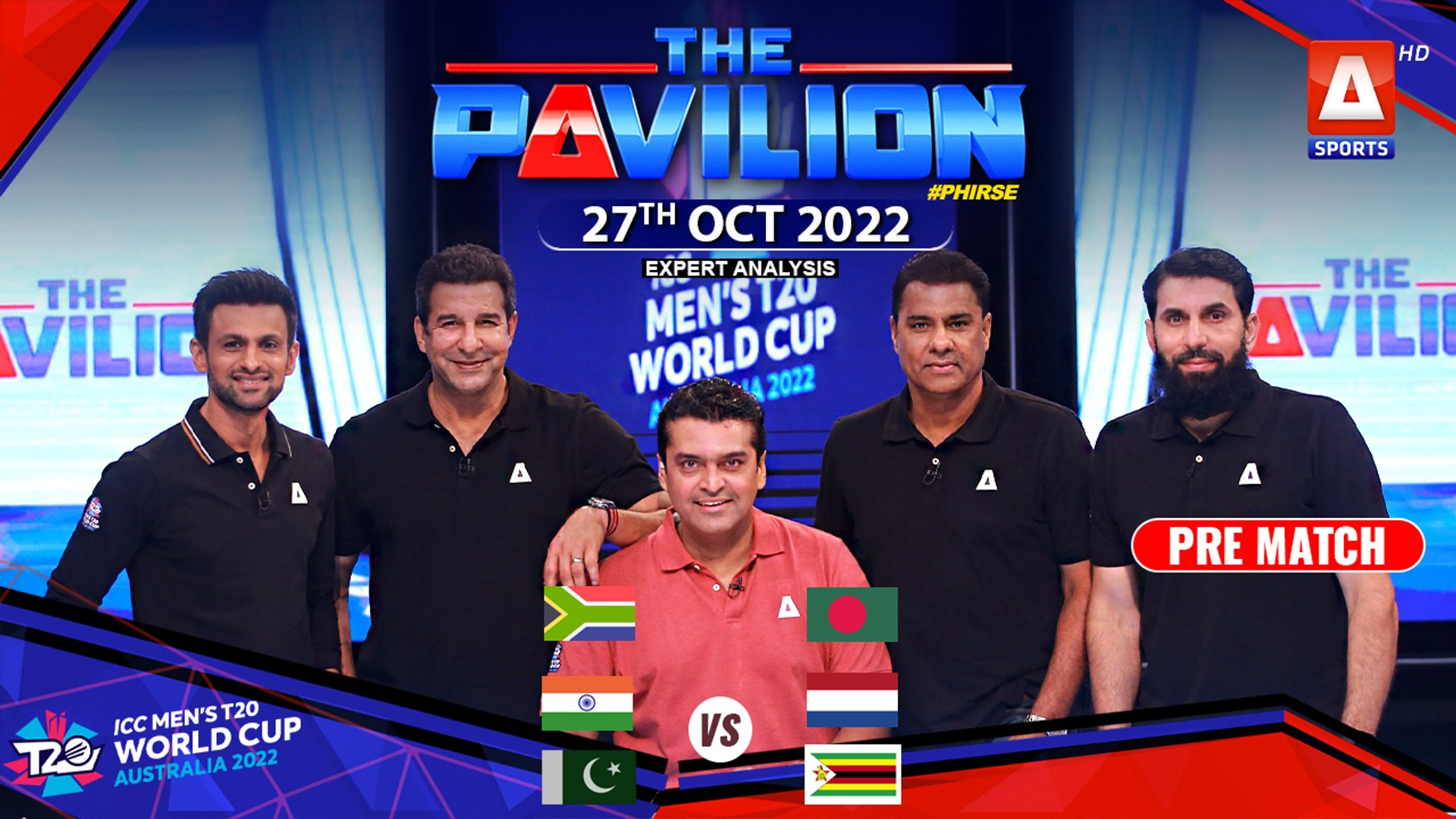 The Pavilion | South Africa Vs Bangladesh | Pre-Match Analysis | 27th Oct 2022 | A Sports