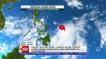 Bagyong Paeng, lumakas bilang Tropical Storm habang kumikilos pa-West-Northwest sa Philippine Sea --PAGASA | 24 Oras News Alert