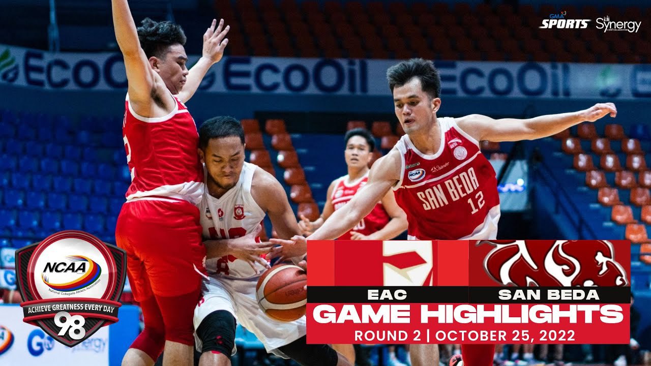 NCAA Season 98 | Game Highlights: San Beda vs EAC | Men's Basketball Tournament Round 2