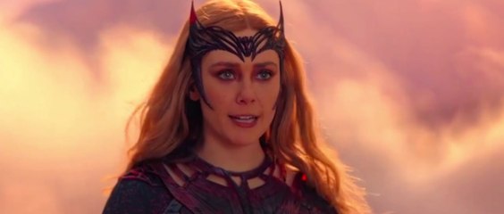 Doctor Strange In The Multiverse Of Madness Scarlet Witch Destroys Kamra-Taj