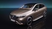 The new Mercedes-Benz EQE SUV Design in Velvet brown in Studio