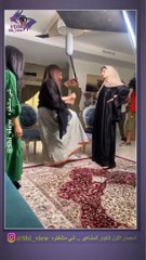 ضحك وانفعال: إلهام الفضالة في كواليس تصوير أحد المشاهد