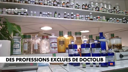 Des professions exclues de Doctolib
