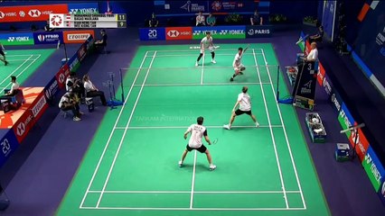 Muhammad Shohibul Fikri_Bagas Maulana vs Tan Kian Meng_Tan Wee Kiong Badminton French Open 2022