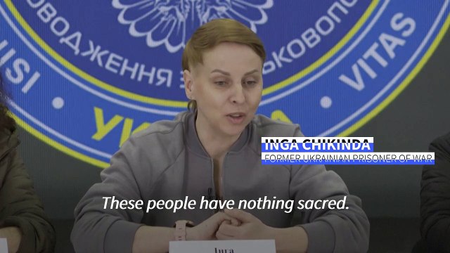 Former Ukrainian prisoners recount experiences in Russian prisons