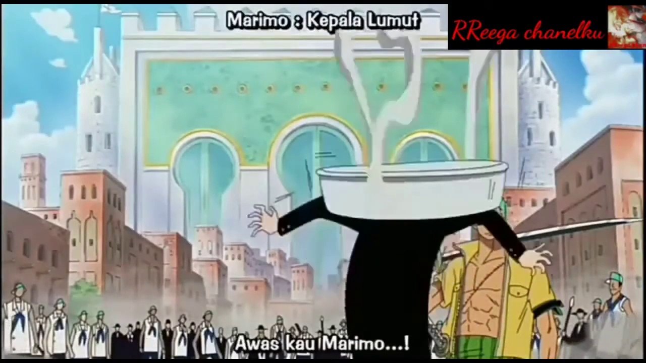 Momen lucu one piece sub indo  1