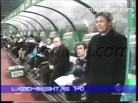 SS Lazio 1-0 Beşiktaş 13.03.2003 - 2002-2003 UEFA Cup Quarter Final 1st Leg
