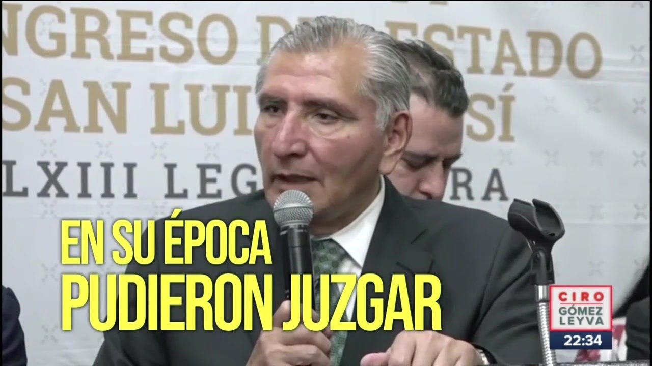 Calderón podría ser castigado por caso “Rápido y Furioso”: Adán Augusto