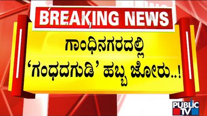 Countdown Begins For Gandhadagudi Release; Huge Cutouts Of Puneeth Rajkumar Outside Theatres