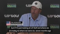 'Nobody can disagree' that LIV Golf is on the rise - Mickelson