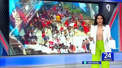 La problemática okupa de Barcelona, en la televisión peruana