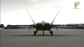 The Insane Footage Of F-22 Raptors Action