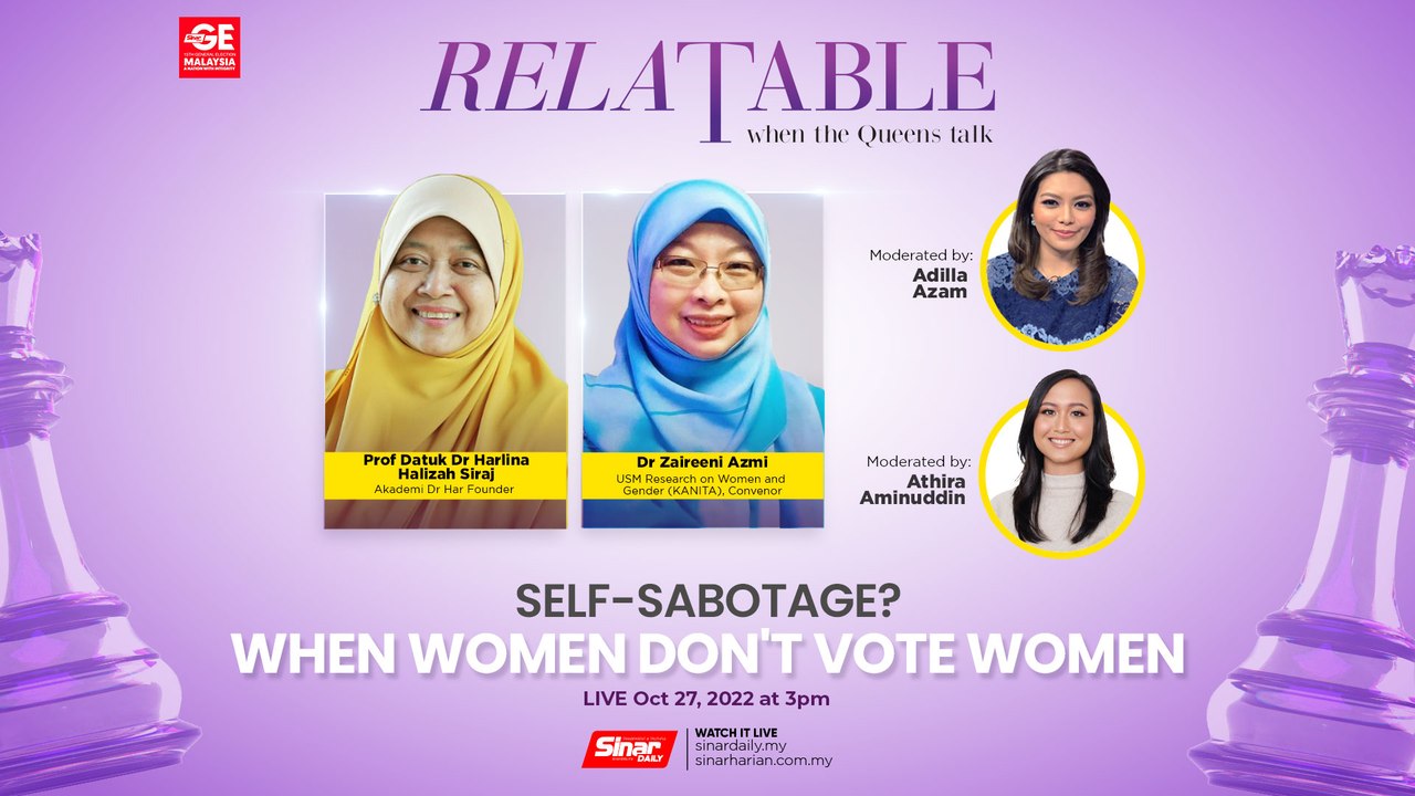[LIVE] RELATABLE: Self-Sabotage? When Women Don't Vote Women