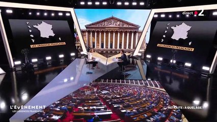 Emmanuel Macron dans "L'evenement" sur France 2 le mercredi 26 octobre