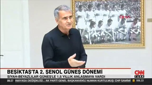 Beşiktaş'ın yeni teknik direktörü Şenol Güneş! İşte sözleşme şartları