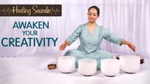 Sound Bath For Imagination, Creativity & Visualisation | Crystal Singing Bowls | Healing Sounds