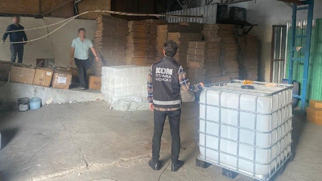 Sahte alkol operasyonunda 2 şüpheli yakalandı