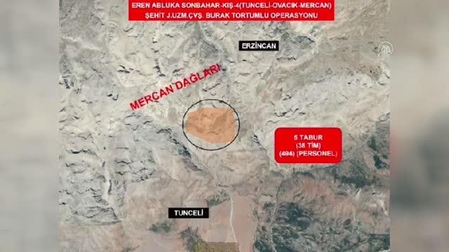 Son dakika haberi... Tunceli'de 'Eren Abluka Sonbahar-Kış-4 Şehit Jandarma Uzman Çavuş Burak Tortumlu Operasyonu' başlatıldı