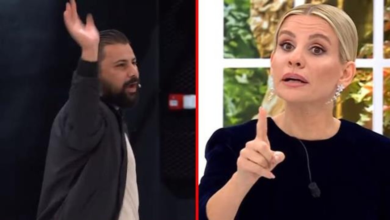 Karısını terk edip yasak aşkıyla düğün yaptı, pişkin savunmasına sinirlenen Esra Erol stüdyodan kovdu