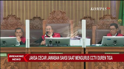 Tak Percaya, Jaksa Cecar Jawaban Saksi AKBP Ari Cahya Nugraha Soal Mengurus CCTV Duren Tiga!
