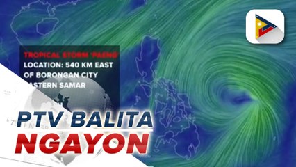 Download Video: Bagyong #PaengPH, lalo pang lumakas; isa nang ganap na tropical storm