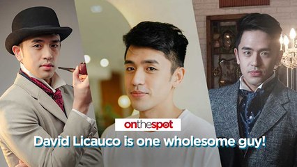 On the Spot: David Licauco is one wholesome guy!