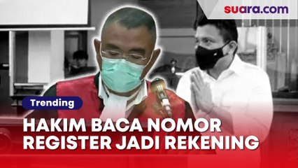 Gagal Fokus, Hakim Sidang Ferdy Sambo Baca Nomor Register Sidang Jadi Nomor Rekening