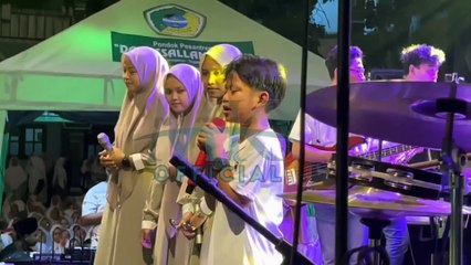 Shalawat Jibril Farel Prayoga live pondok pesantren Darussalam blokagung Banyuwangi 11 Oktober 2022