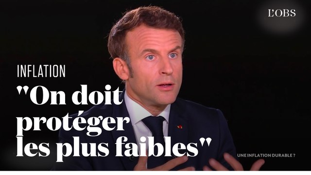 Inflation : les nouvelles aides présentées par Emmanuel Macron sur France 2
