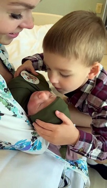 Big Brother Meeting Little Brother For the First Time