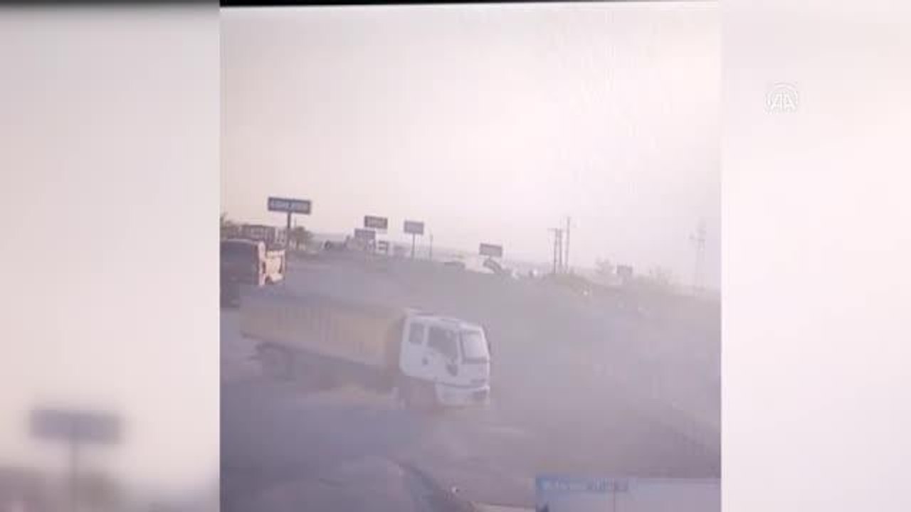 Son dakika haberleri | Ölümlü trafik kazası güvenlik kamerasında