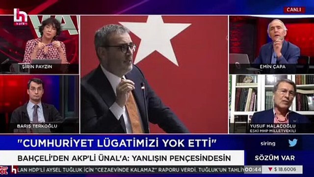Eski MHP'li vekilden Mahir Ünal'a: 'Bilmemekten değil Cumhuriyet'e olan düşmanlıktan'