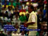 Ashes 1989 : England v Australia 4th Test Day 2 at Old Trafford Jul 28th 1989