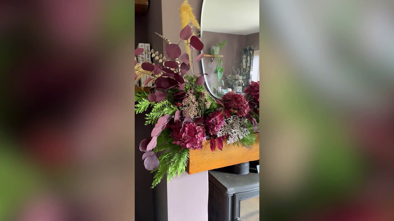 Yorkshire mum creates expensive-looking floral arrangements using items from her garden