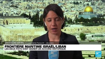 Le Liban et Israël signent l'accord délimitant leur frontière maritime