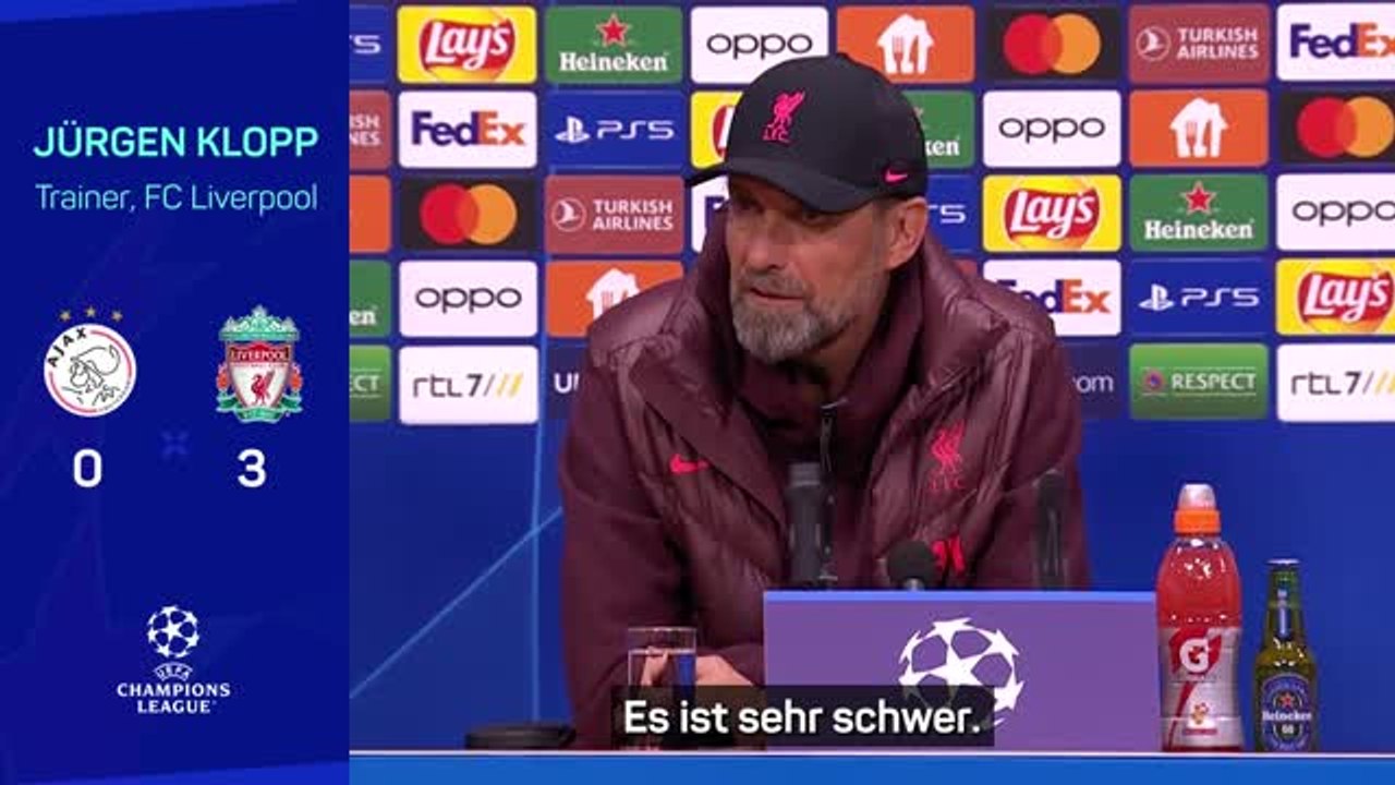 Klopp: CL-Achtelfinale 'nicht selbstverständlich'